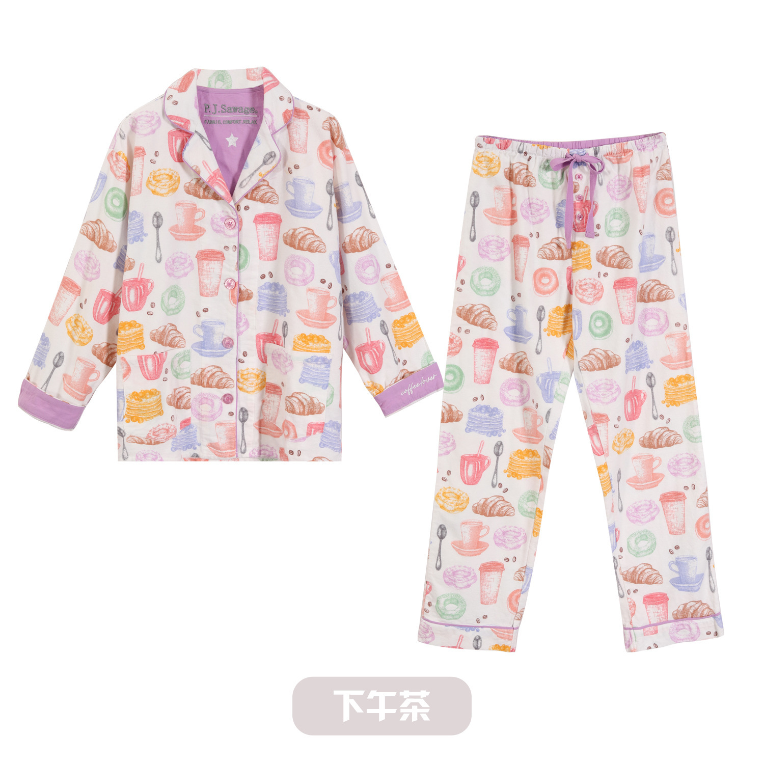 Pjs hair set afternoon tea