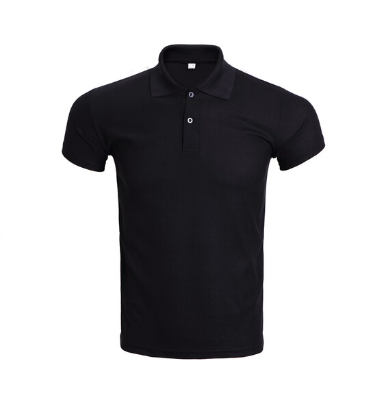 Solid color breathable classic polo for work
