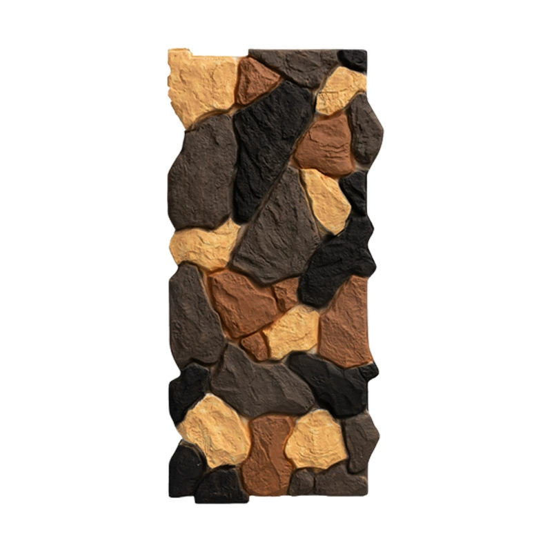 PU chaotic stone lightweight cultural stone leather turtle pattern stoneburne background wall outdoor courtyard decorative panel simulation stone