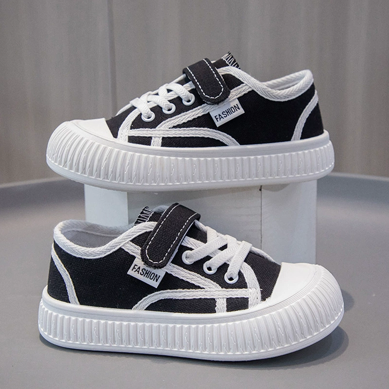 Детские кеды для мальчиков и девочек, низкие кроссовки, новая повседневная обувь осень 2025, универсальные детские кроссовки на мягкой подошве