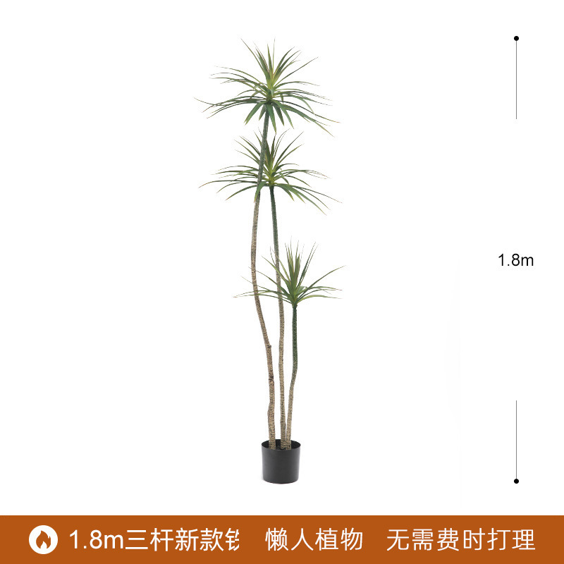 Planta verde artificial bonsai interior gran planta decoración fábrica al por mayor paraíso pájaro plátano decoración paisaje bonsai image 33