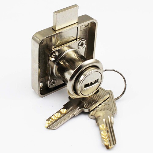 Good quality Tongkai drawer lock, drawer lock, jewelry cabinet drawer lock, Tongkai cabinet bucket lock