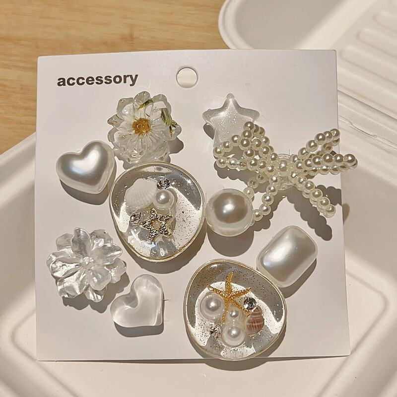 New Shiny Starfish Shell Ocean-Themed Shoe Charms DIY Shoe Decoration Accessories Shoe Surface Shoe Charms New Shiny Starfish Shell Ocean-Themed Shoe Charms DIY Shoe Decoration Accessories Shoe Surface Shoe Charms