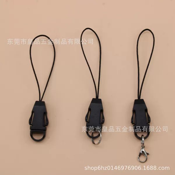 Manufacturer Wholesale Plastic Buckle Easy-Pull Buckle Small Lanyard Hanging Buckle