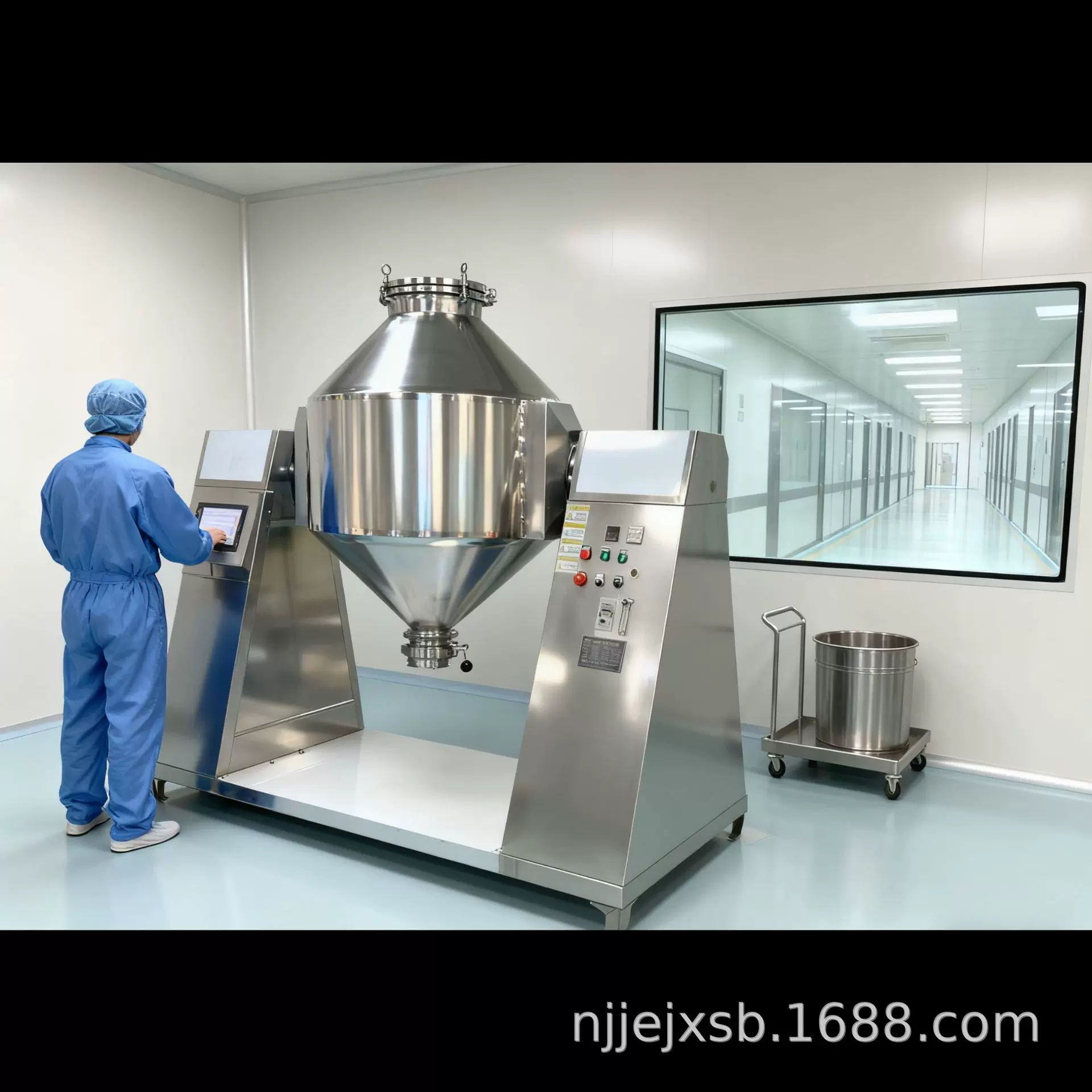 不锈钢材质SZH型双锥混合机 小型干粉双锥混料机 咖啡混匀设备