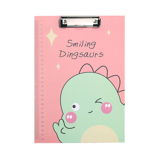 Cartoon A4 folder student exam writing pad creative small fresh office stationery board folder folder