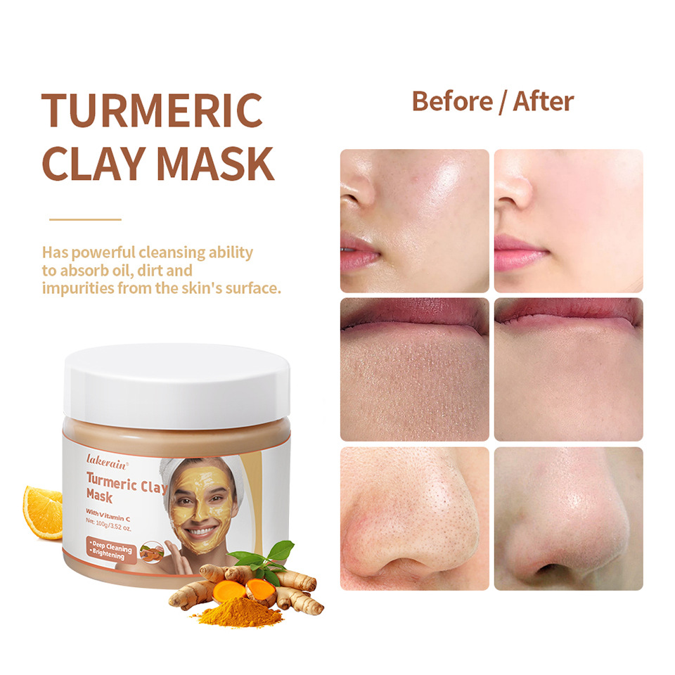 Lakerain Vitamin Mud Mask Pore Cleansing Mask Mud application type Application Scenario