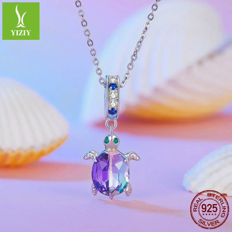 Изысканная подвеска, браслет из стекла, бусины, аксессуары, S925, образец серебра 925