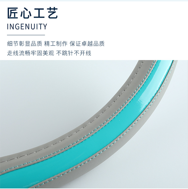 2022 new gel jelly steering wheel cover non-slip wear-resistant unisex round D-type car handle cover personality