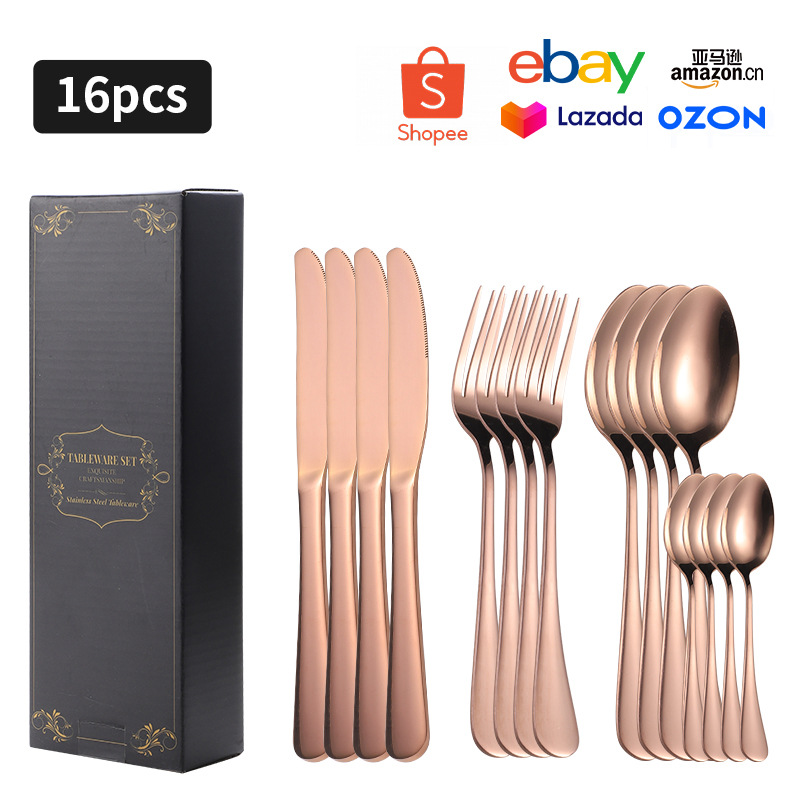 로즈 골드 A 박스 16PC