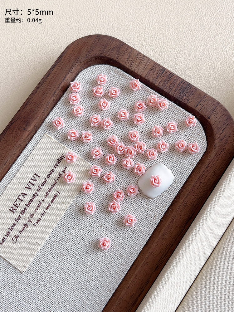 싱글 핑크 5*5 동백#13