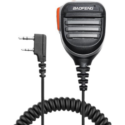 Micrófono portátil avanzado Baofeng para walkie-talkie, micrófono universal con cabezal K para Baofeng UV-5R UV-82 BF-888S
