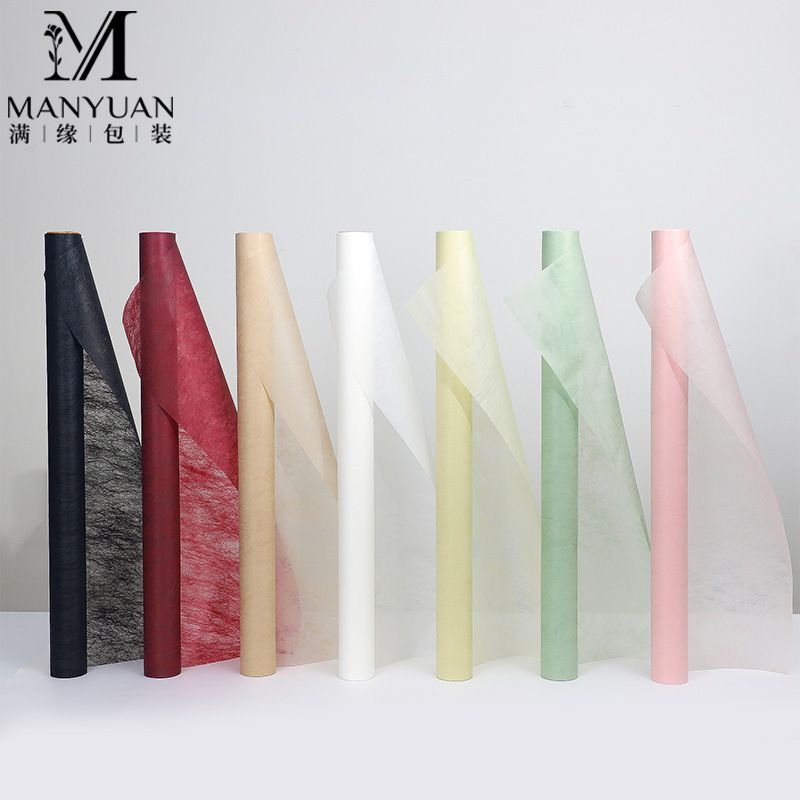 Milk Cotton waterproof flower packing paper Material Science Florist Bouquet of flowers lining Primer thickening 10 Rice length cow milk cotton