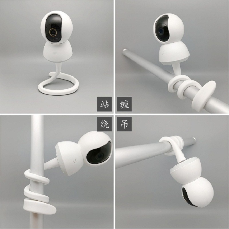 Silicone Hose Lazy Bracket Gimbal Base Bracket Camera Wall Hanging Accessories Head Side Wall Hanging Mobile Phone Bracket