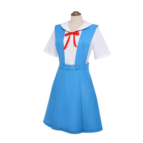 Neon Genesis Evangelion cos clothing Ayanami Rei Asuka Misato JK uniform skirt cosplay anime clothing