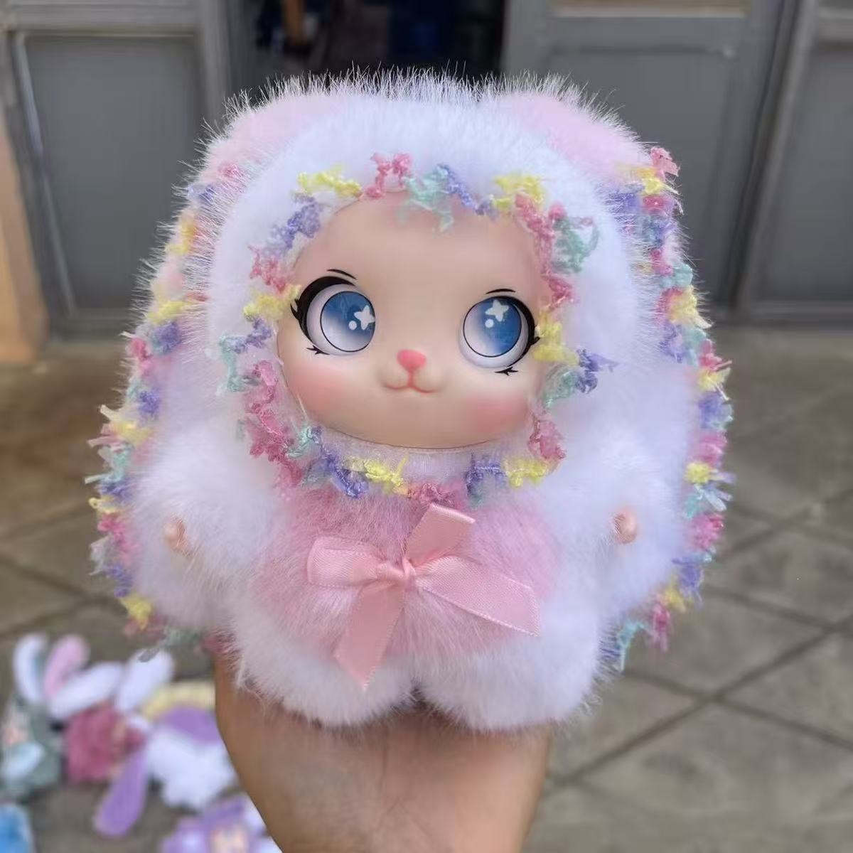 White + Pink