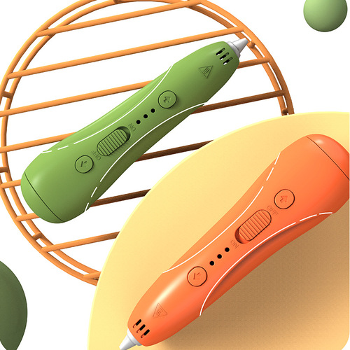 Kids Creative 3D Printing Pen, Stereo Drawing Pen, Low Temperature Non-Scalding 3D Painting Pen, Educational Toy Set, Gift