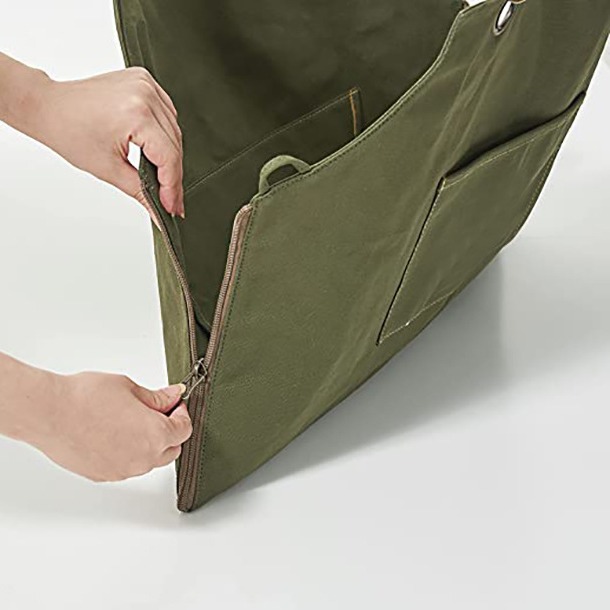 Lienzo delantal moderno simple correa ajustable se puede utilizar como delantal de leña guardapolvos delantal del hogar