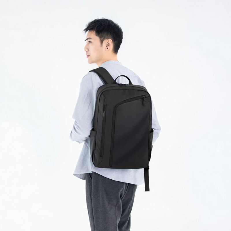 Computer Bag Backpack Men's Large Capacity Expandable Short-Distance Travel Backpack Business Multi-Functional Backpack Printed with Logo