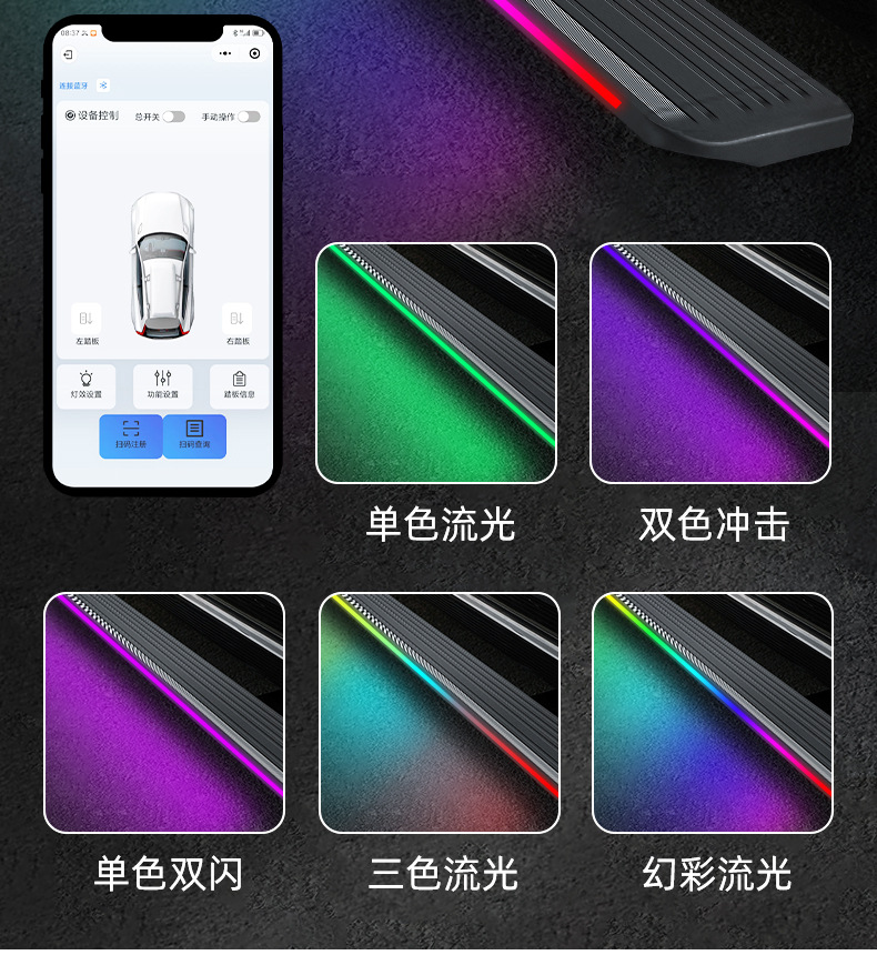 Road/Tiger Defender Electric Pedal Range Rover Discovery Exercise Xingmai Aurora L Car Pedal Modified Smart Welcome