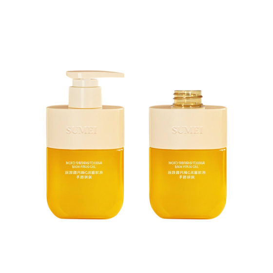 Popular 300ml Care Bottle Packaging Material, High-Looking Shampoo Bottle, Shower Gel Bottle, Sunscreen Body Lotion Packaging