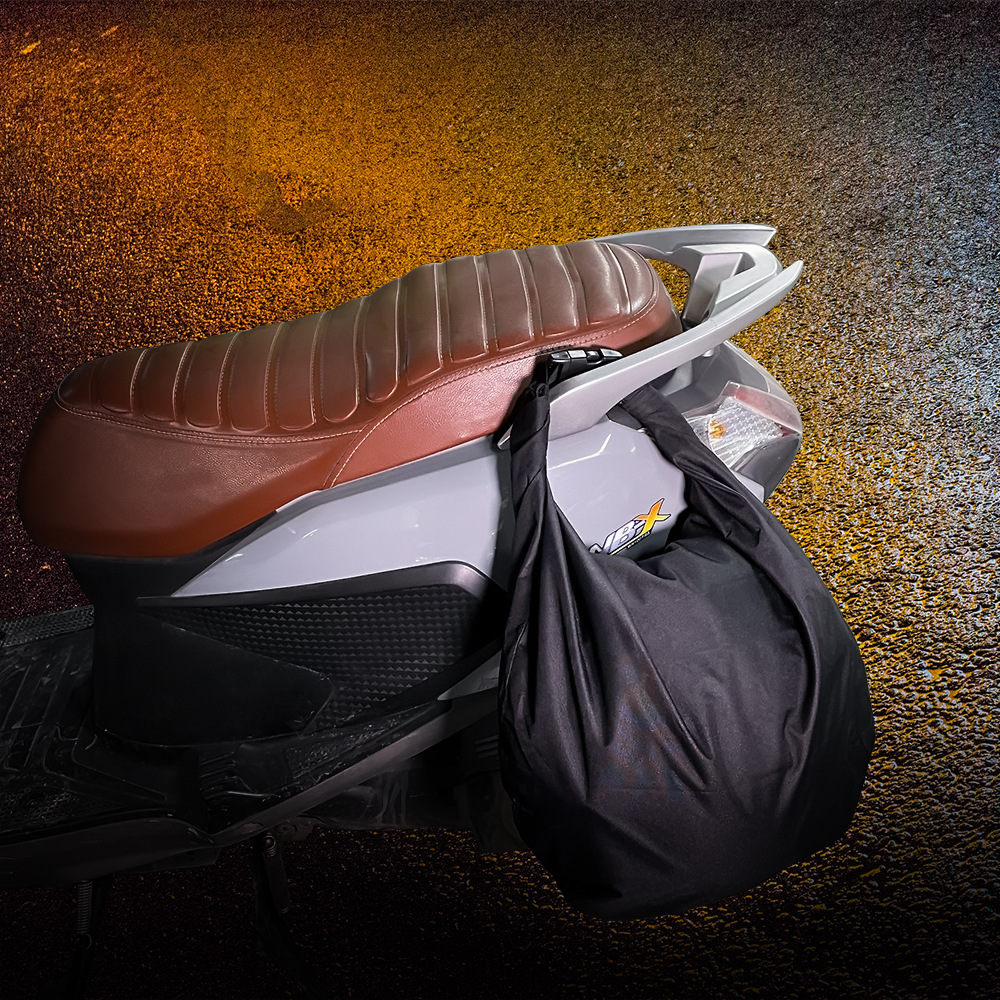 Bolsa de armazenamento para capacete à prova d'água, com trava de senha de grande capacidade, bolsa de viagem portátil para motocicleta ao ar livre_voghion.com
