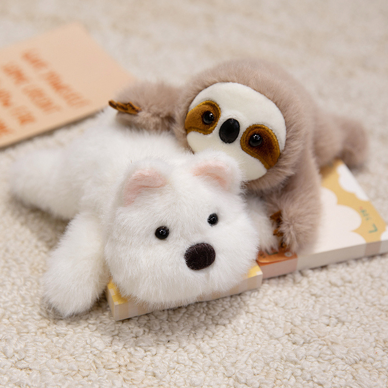パームトレジャーぬいぐるみカピバララグドールデスクトップコンパニオン動物ナマケモノぬいぐるみ冷蔵庫マグネット磁気吸引|undefined