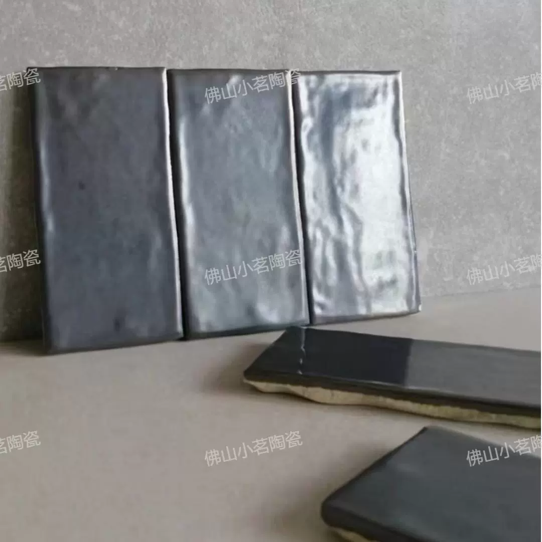 Стальные серые металлические глазурованные плитки ручной работы B&B бар магазин ресторан настенная плитка фоновая стена рабочая одежда смешанные плитки