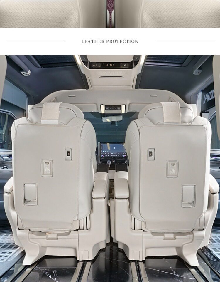 Suitable for Toyota 24 Models Alphard Seat Back Anti-Kick Pad Alphard40 Interior Accessories Modification