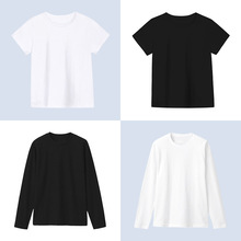 儿童纯棉衬衫男童翻领衬衣中小童长短袖T恤打底衫男孩高领毛衣