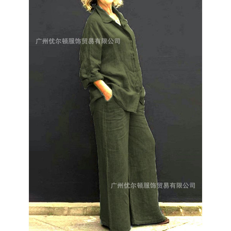 貿易新しい女性のシャツスーツ 2023 カジュアルアーバンスーツ独立した女性の服 AliExpress Amazon|undefined