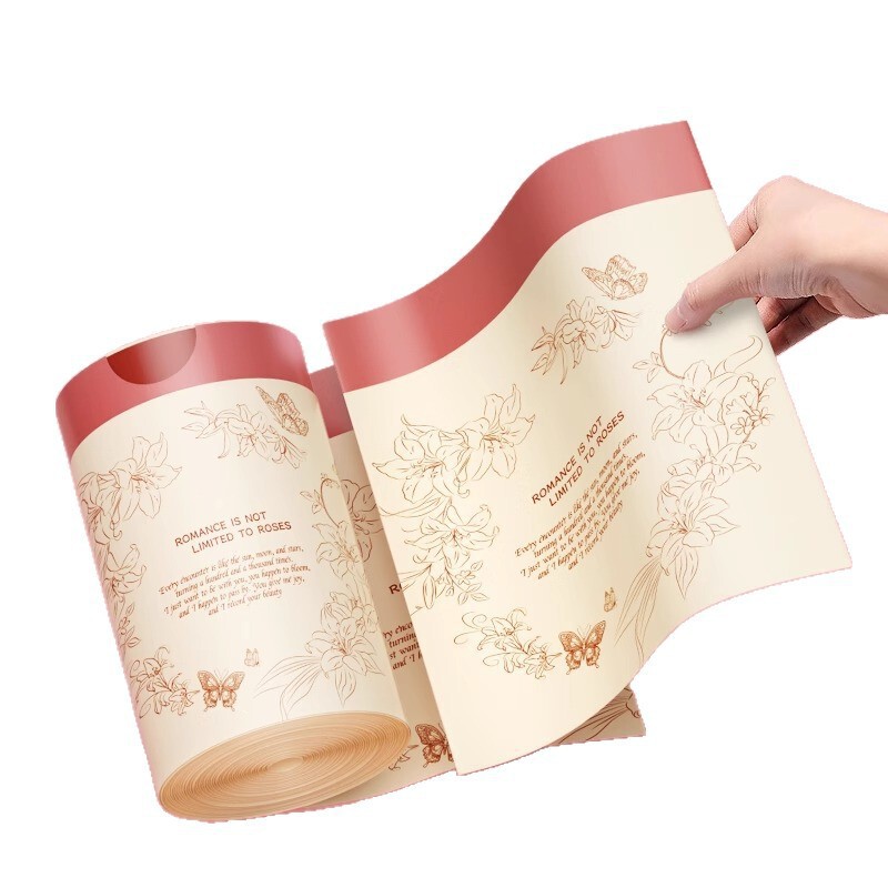 免撕抽绳垃圾袋家用特厚手提式百合香氛除异味厨房专用塑料垃圾袋|undefined
