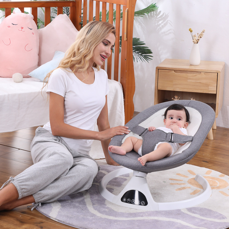 Mecedora transfronteriza para bebés, mecedora para bebés recién nacidos, cuna, sillón para dormir, sillón reclinable, artefacto para bebés
