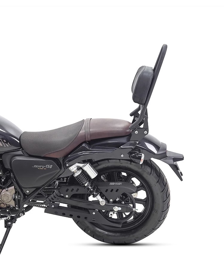 Muscle car Wolf is suitable for Qianjiang flash 150 backrest modification tail shelf tail rear tail frame curved bow back-to-back