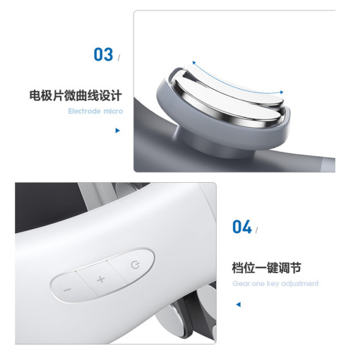 Konka Neck Protector Physiotherapy Pulse Hot Compress Massager Home Electric Vibrating Neck Shoulder Neck Cervical Massager