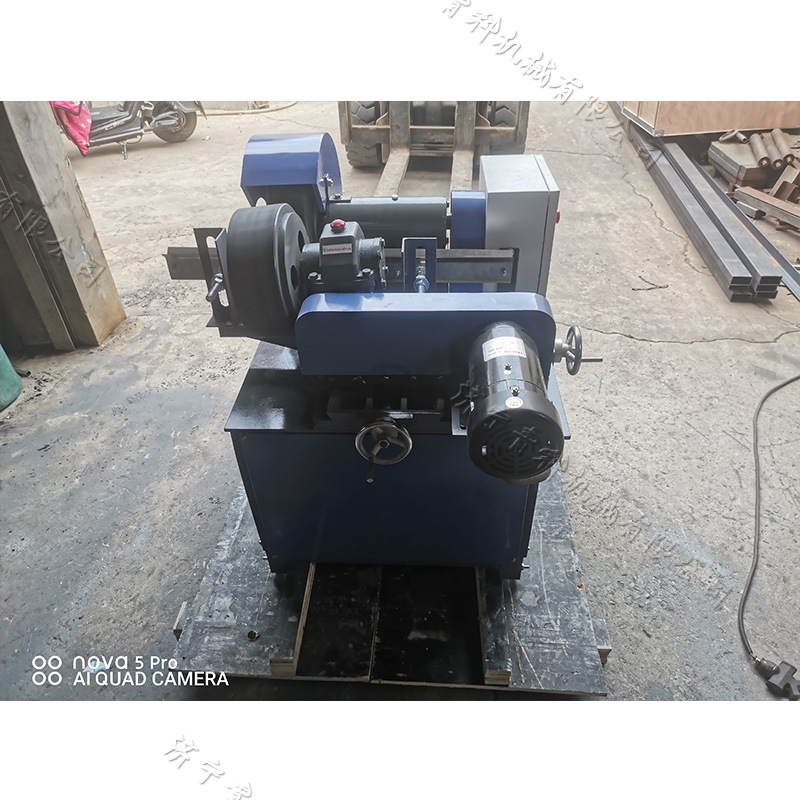 立式自动直管抛光机 五金制造外圆抛光机 电动液压圆管除锈机