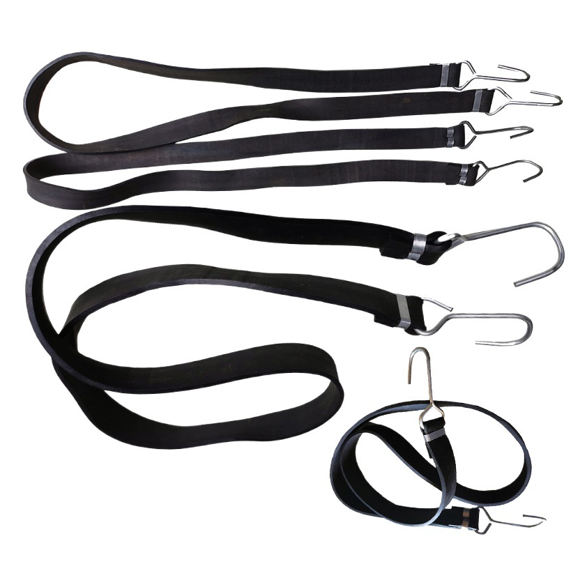 Suministro directo de fábrica de goma cuerda elástica bicicleta motocicleta cinturón de Unión coche eléctrico pequeño remolque alta cuerda elástica de equipaje