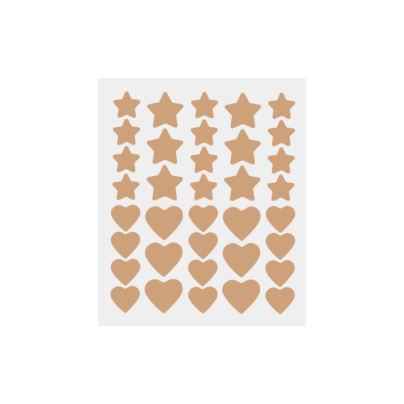 빅스타 하트 여드름 패치 스킨 컬러