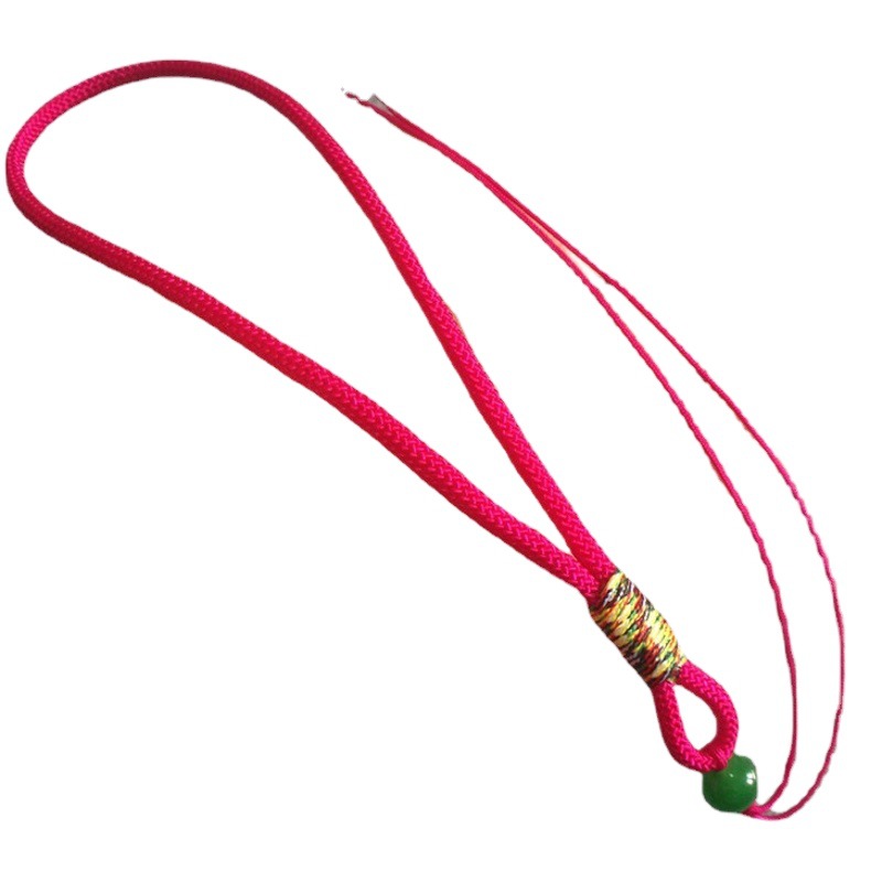 Anti-lost Lanyard Hand-woven Pendant Key Chain Semi-finished Pendant DIY Hand Rope Car Key Lanyard