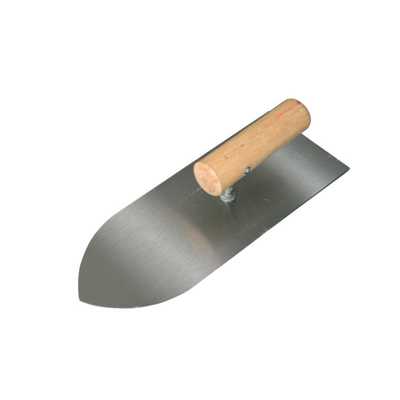 Mango de madera de placa de barro grueso reforzado con acero de manganeso cuchillo de barro con dientes cuchillo de barro de cemento cuchillo de pared de lotería de placa de mortero