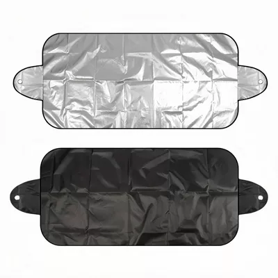 Shield Thickened Silver-Coated Cloth Snow: Car snow shield