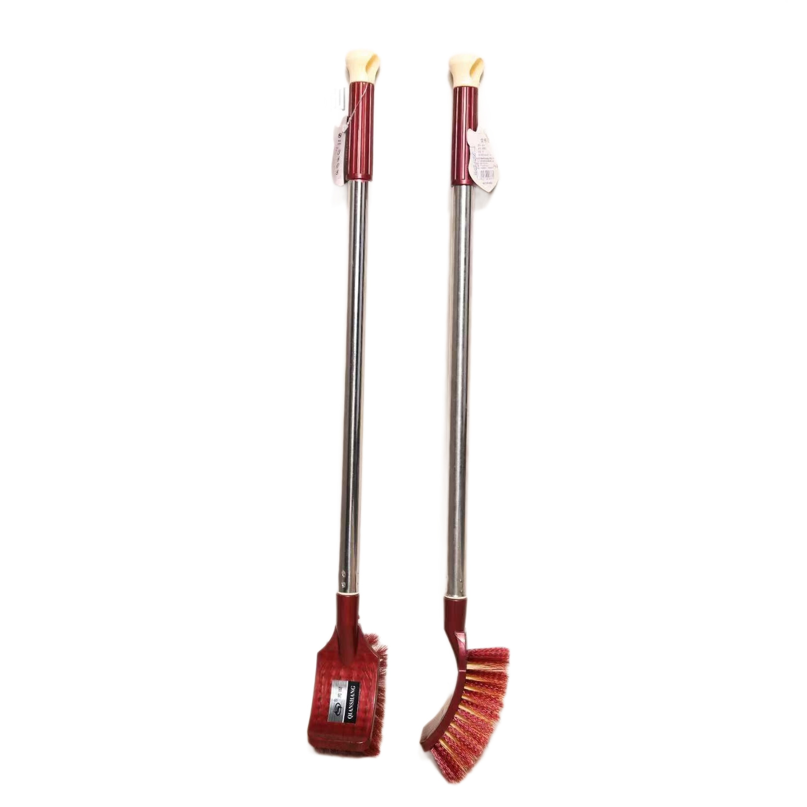 39 tipos de cepillo de inodoro - 5 cepillo de limpieza de ranuras multifuncional sin agujeros colgados de pared sin esquina muerta pelo suave limpieza de inodoro 9.9