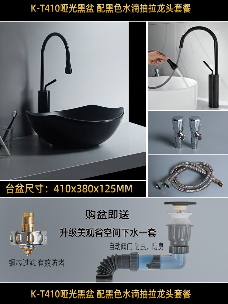 Cerámica creativa lavabo lava