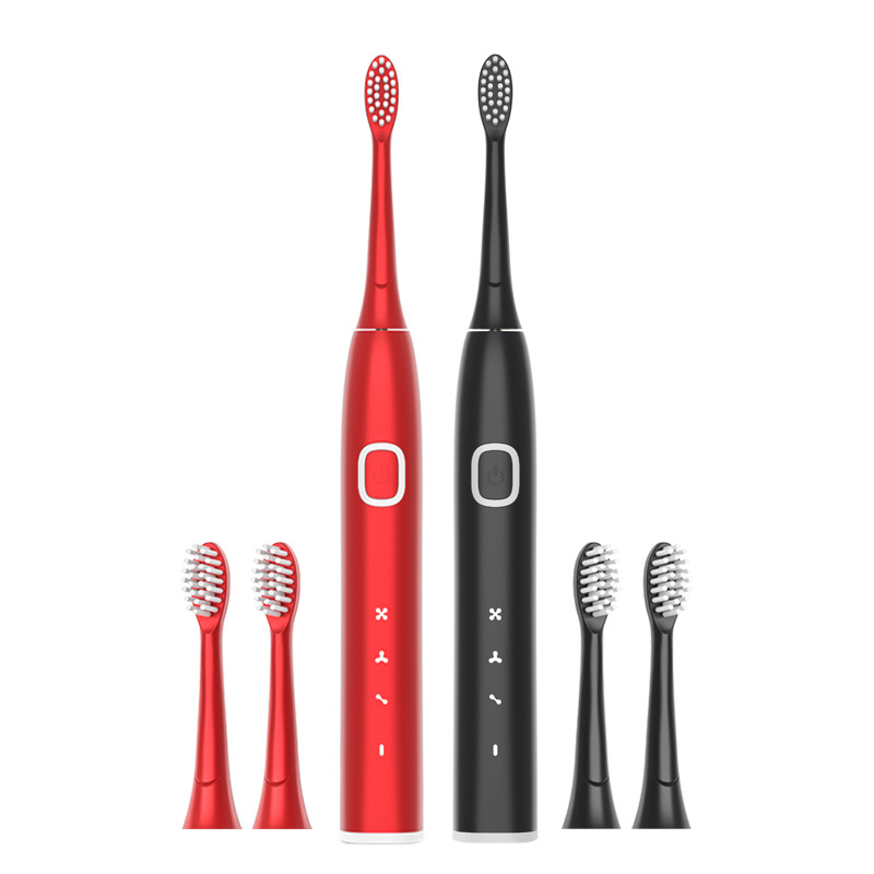 新款礼品电动牙刷 情侣套装充电智能超声波牙刷电动牙刷一件代发