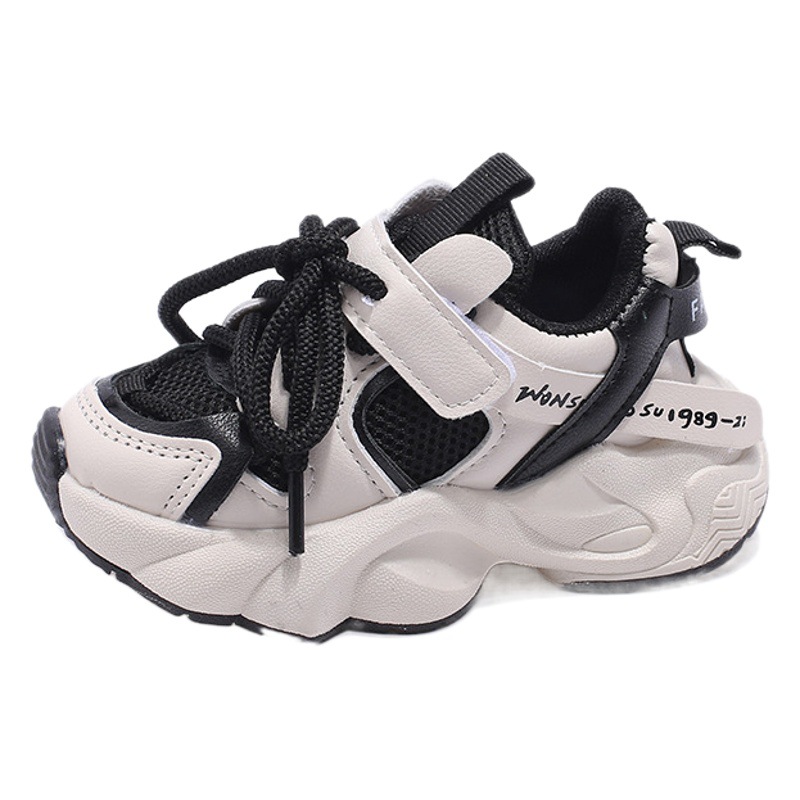 Zapatos para niños, modelo nuevo de primavera 2026, zapatos deportivos para niños, zapatos de malla transpirable para bebés y niños pequeños, zapatos para correr para niños y niñas, zapatos tipo papá