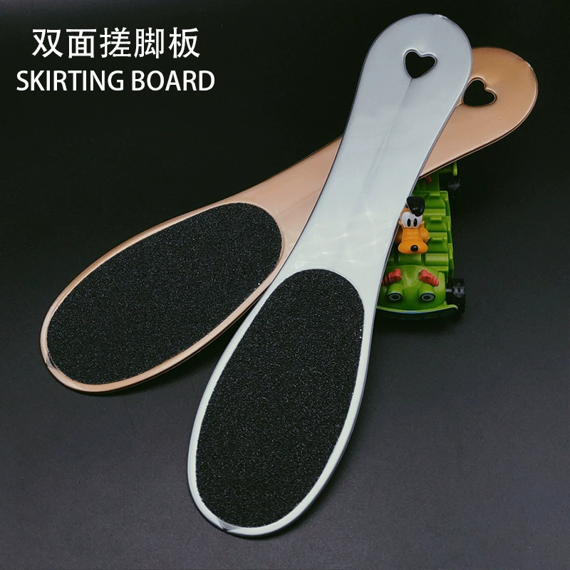 Factory Direct Артефакт для натирания ног Двусторонняя пилка для ног удаление омертвевшей кожи мозолей двусторонний матовый инструмент для натирания ног педикюрный инструмент