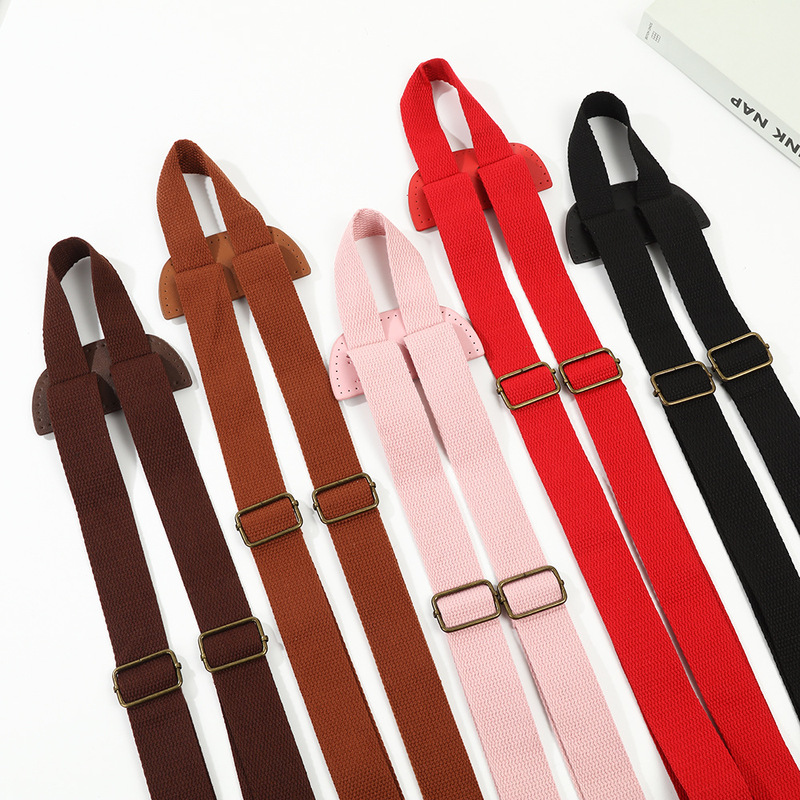 Handmade DIY Patchwork Bag Strap Accessories Pure Color Adjustable Backpack Crossbody Bag with Shoulder Strap Backpack Replacement Strap Handmade DIY Patchwork Bag Strap Accessories Pure Color Adjustable Backpack Crossbody Bag with Shoulder Strap Backpack Replacement Strap