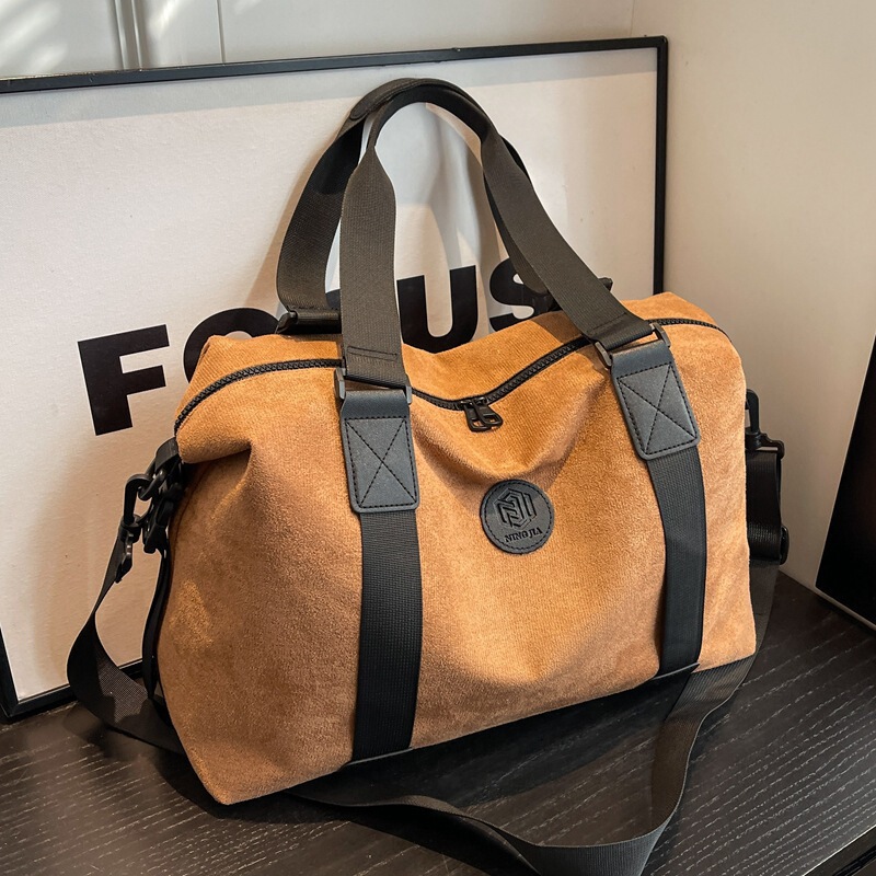 Travel Bag Men's Short-Term Small Lightweight Luggage Bag Women's Large-Capacity Handbag Outing Travel Bag Fitness Bag