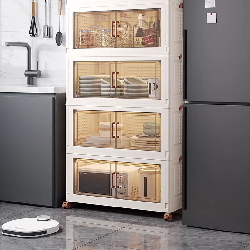 Estante de almacenamiento de cocina de piso multicapa de hendidura armario de almacenamiento de baño armario de almacenamiento de hendidura estrecha multifuncional estante de almacenamiento