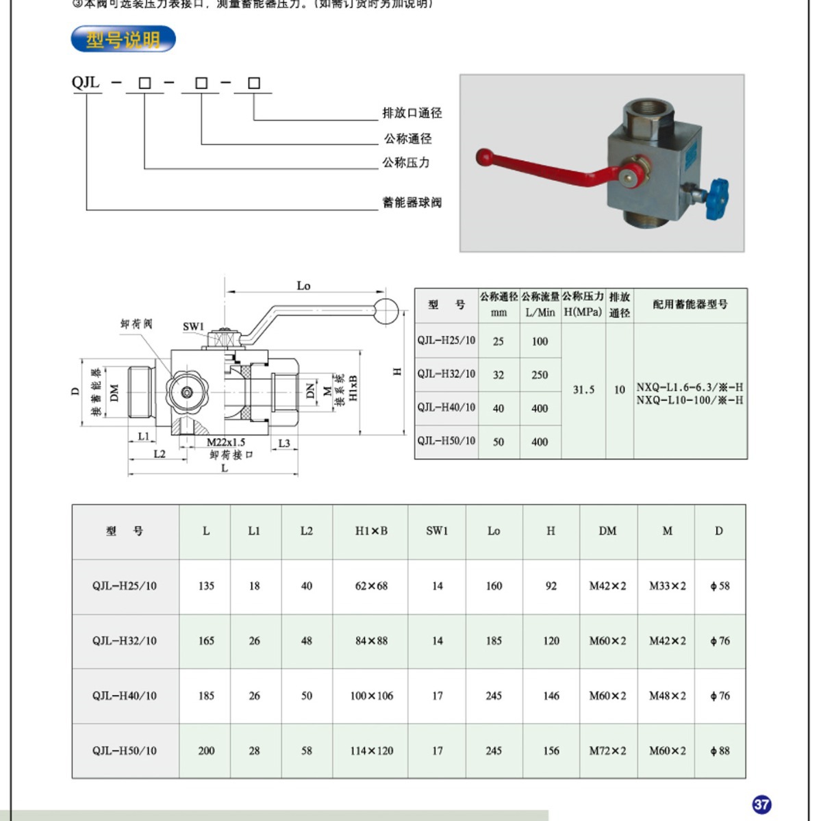 ZY阀门 QJL蓄能器球阀  原装进口 大量库存 专业制造
